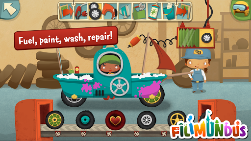 Stacja benzynowa w grze